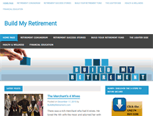 Tablet Screenshot of buildmyretirement.com